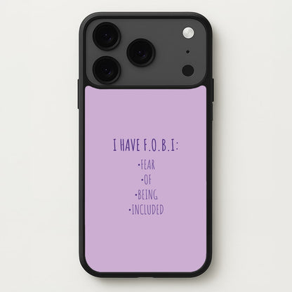 F.O.B.I iPhone 17 Pro Max Case