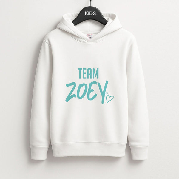 Team Zoey Kids Hoodie