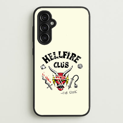 Torn Hellfire Club Galaxy A14 Case
