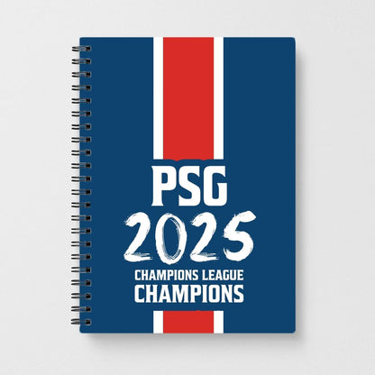 Champion League Winners 25 PSG Notebook