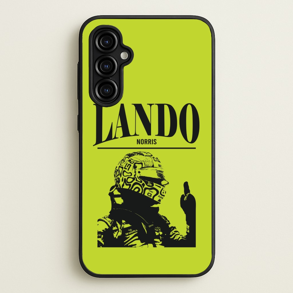 Lando Black And Green  Galaxy A54 Case