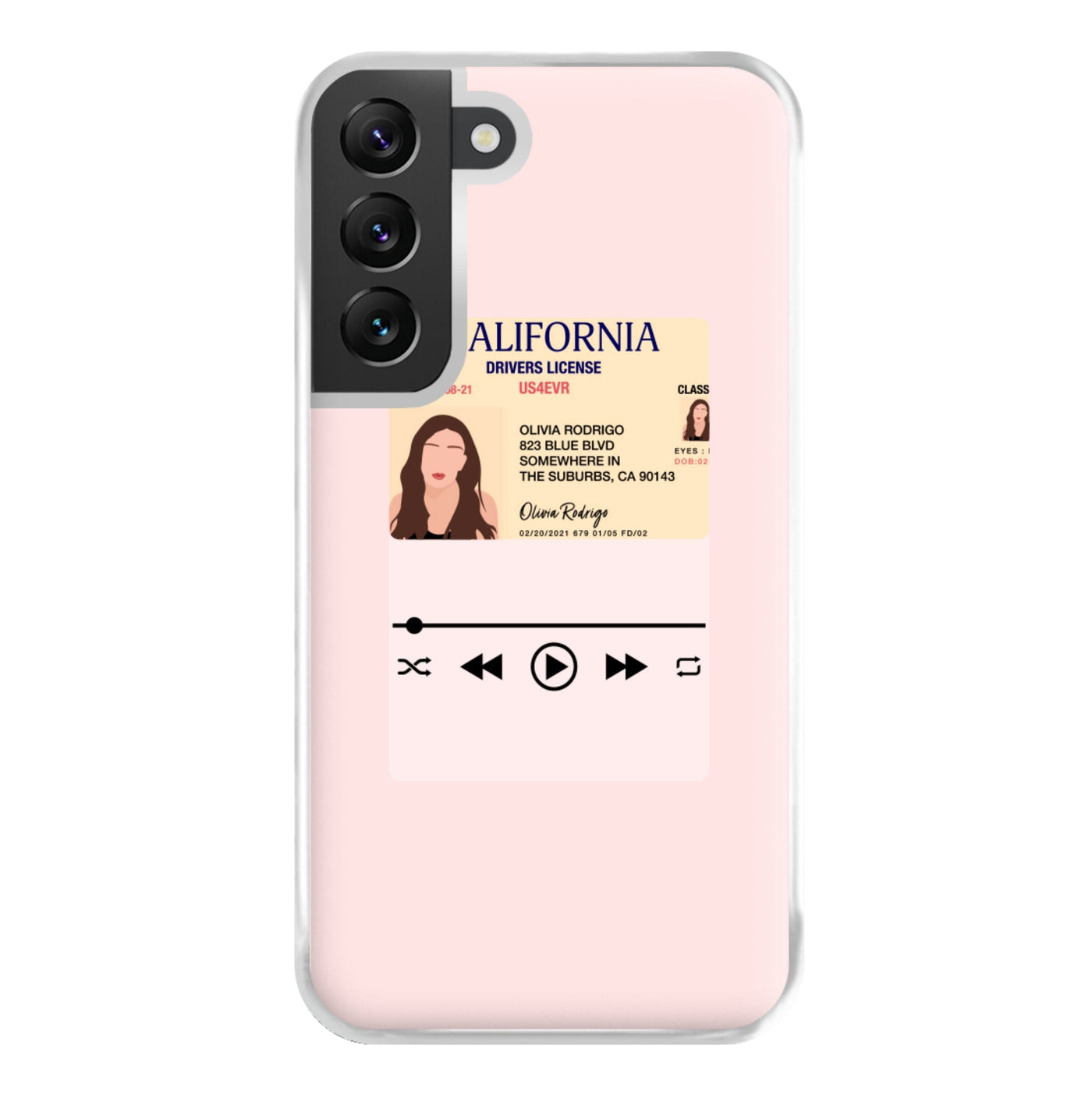 Drivers License - Olivia TikTok Phone Case