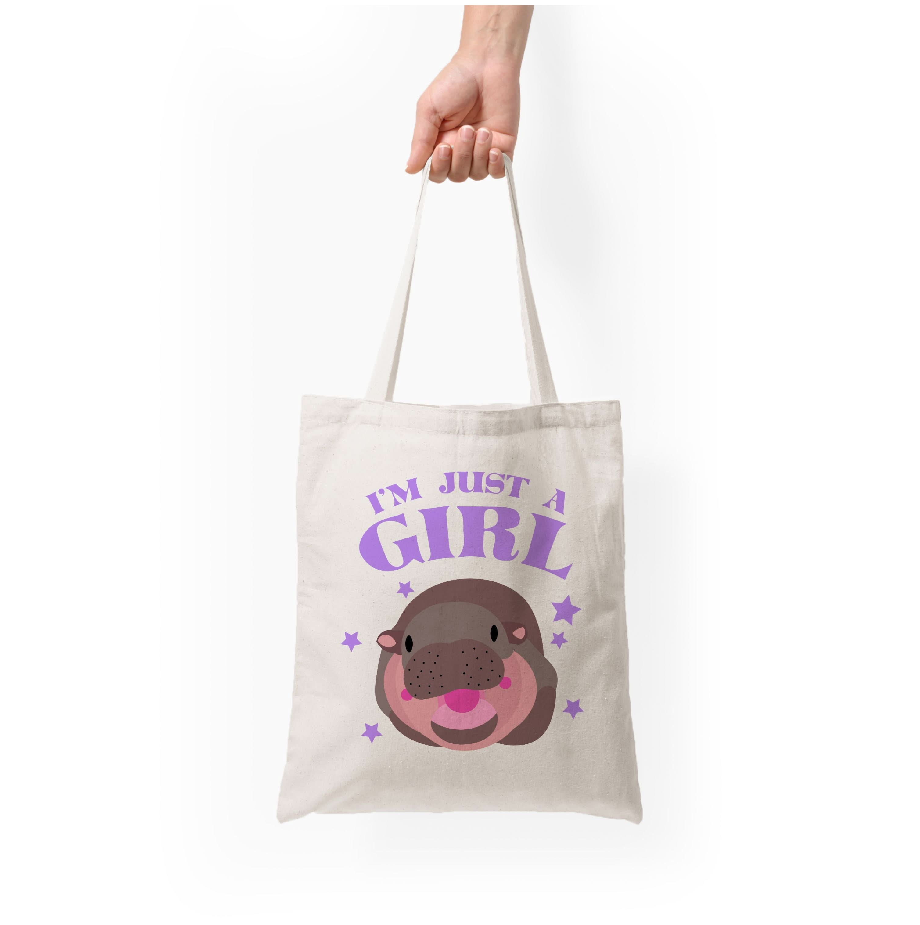 I'm Just A Girl Tote Bag