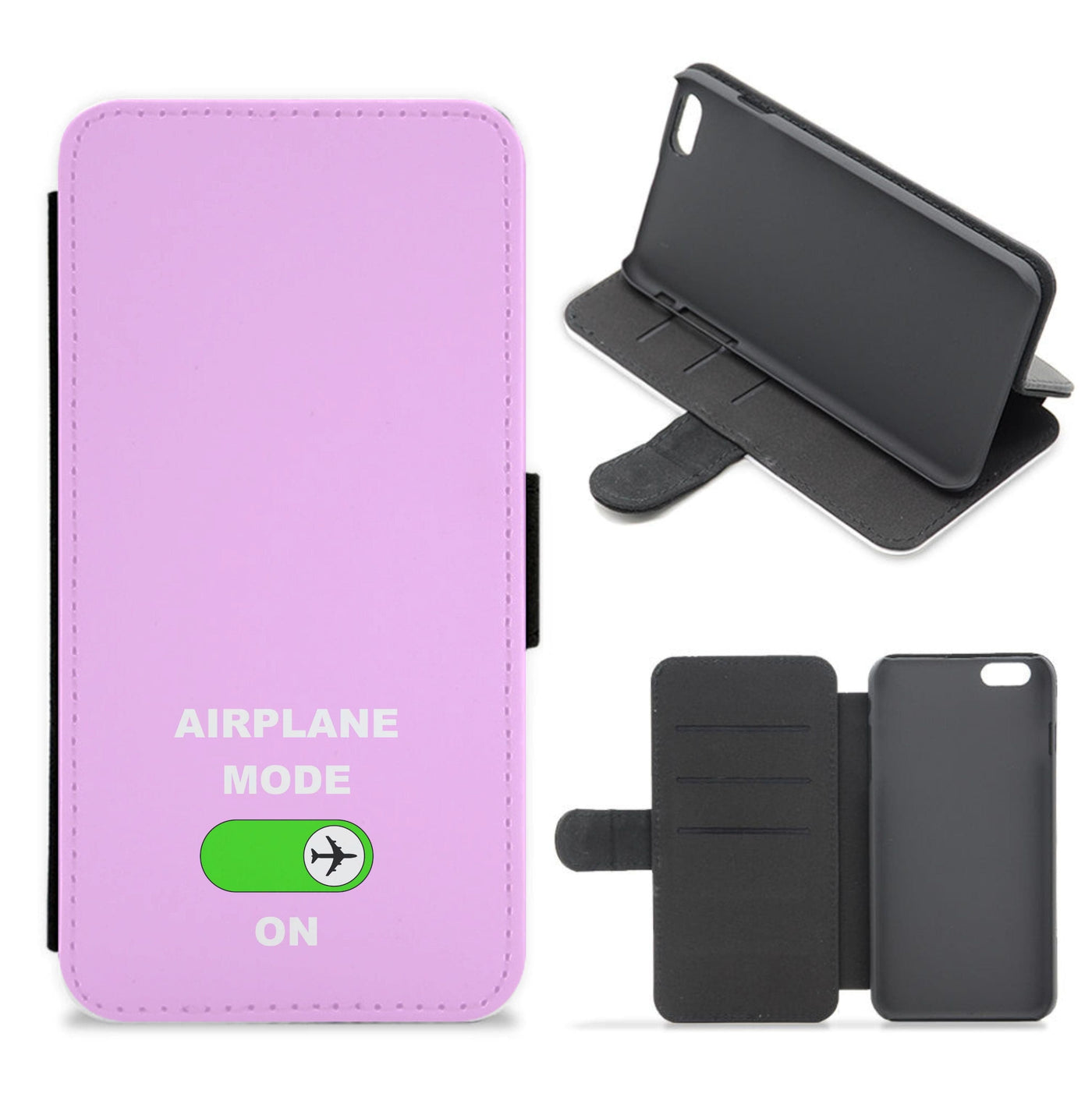 Airplane Mode On - Travel Flip / Wallet Phone Case