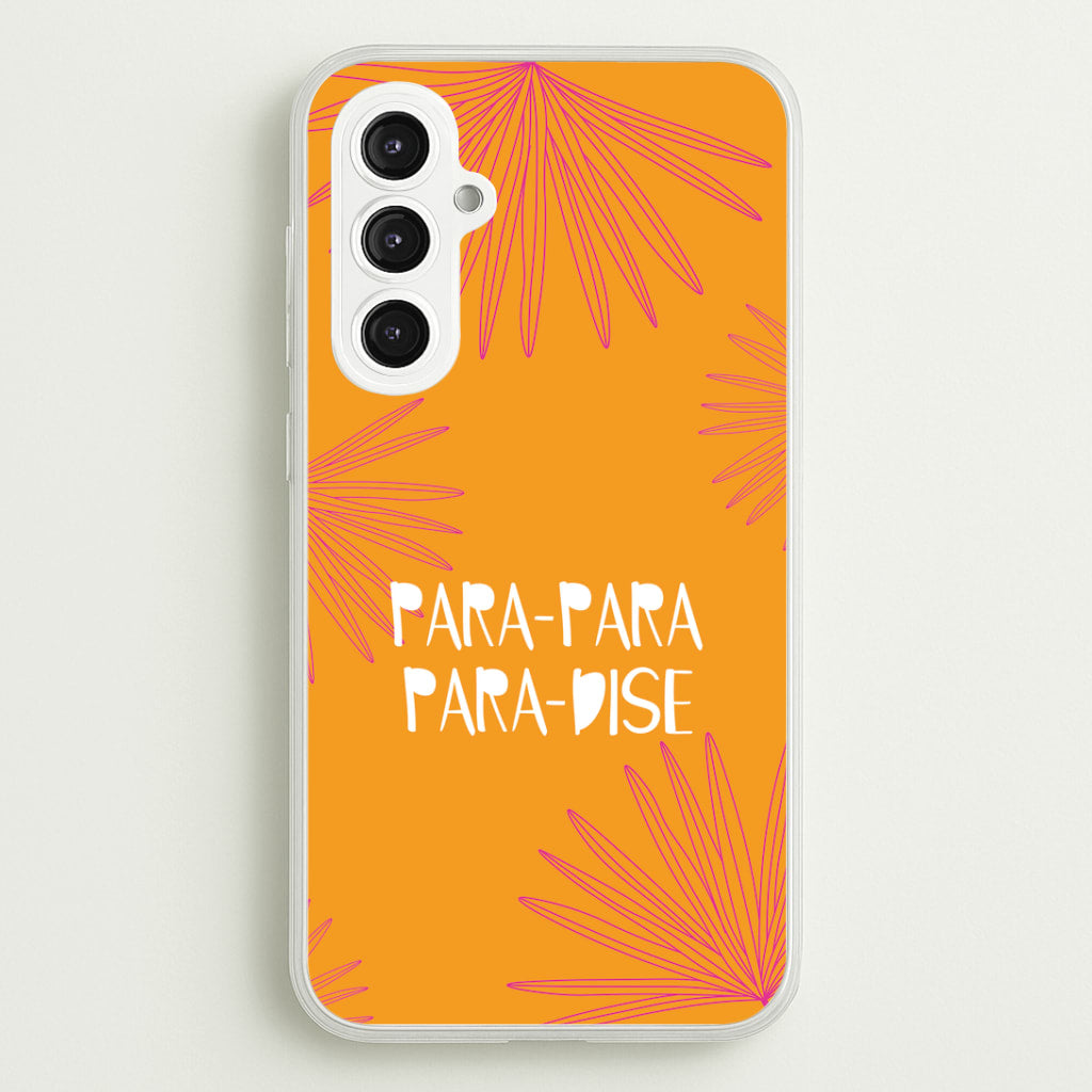 Paradise Lyrics Galaxy S23FE Case