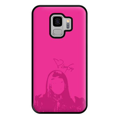 Pink Gaga Silhouette  Galaxy S9 Plus Case