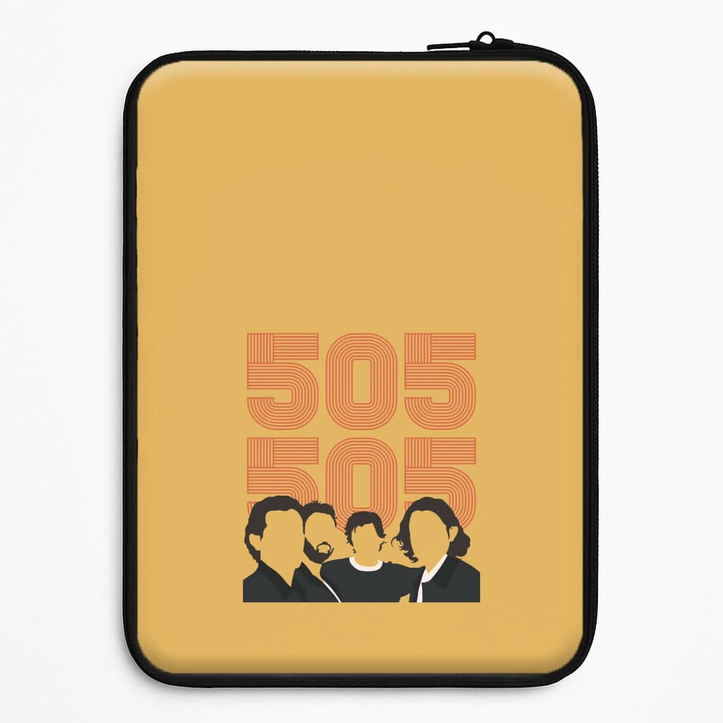 505 Band Members Light Laptop Sleeve