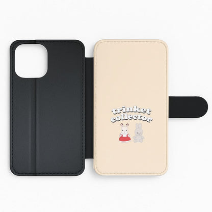Trinket Collector Biege Flip Phone Case