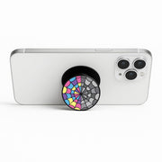 Colourful And Gray Spiderweb FunGrip 2