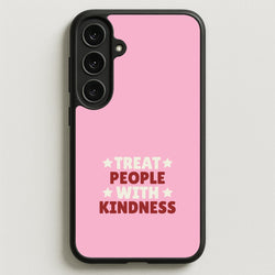 Treat People With Kindness Galaxy S25FE Case