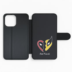 Superhero Best Friends Locket Flip Phone Case