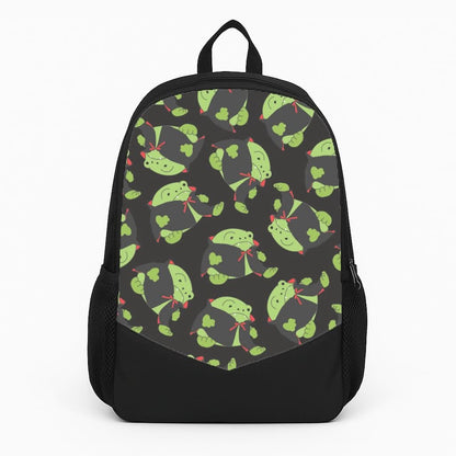 Vampire Frog Pattern  - Halloween Backpack