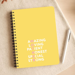 Mother Anagram Notepad