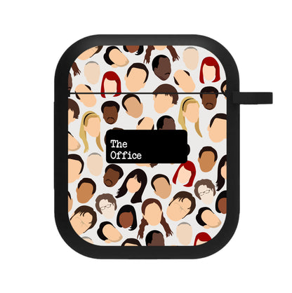 Office Collage AirPods Case