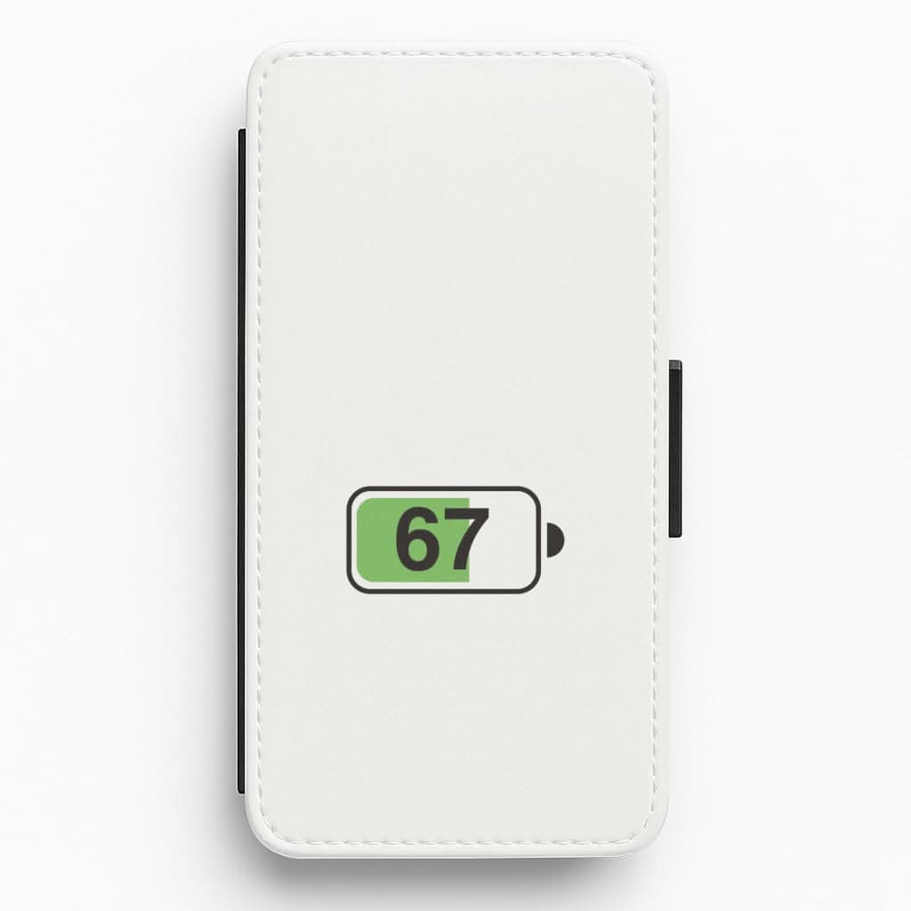 6 7 Battery Flip / Wallet Phone Case