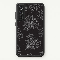 Spiderweb Hearts Pattern Galaxy S21 Case