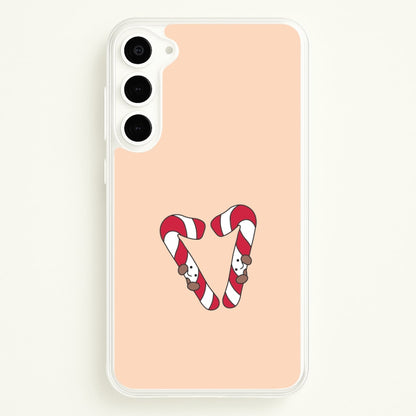 Christmas Candycane Plushies Galaxy S23 Plus Case