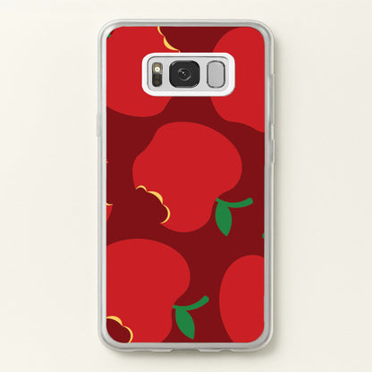 Teacher Apples Pattern Galaxy S8 Case