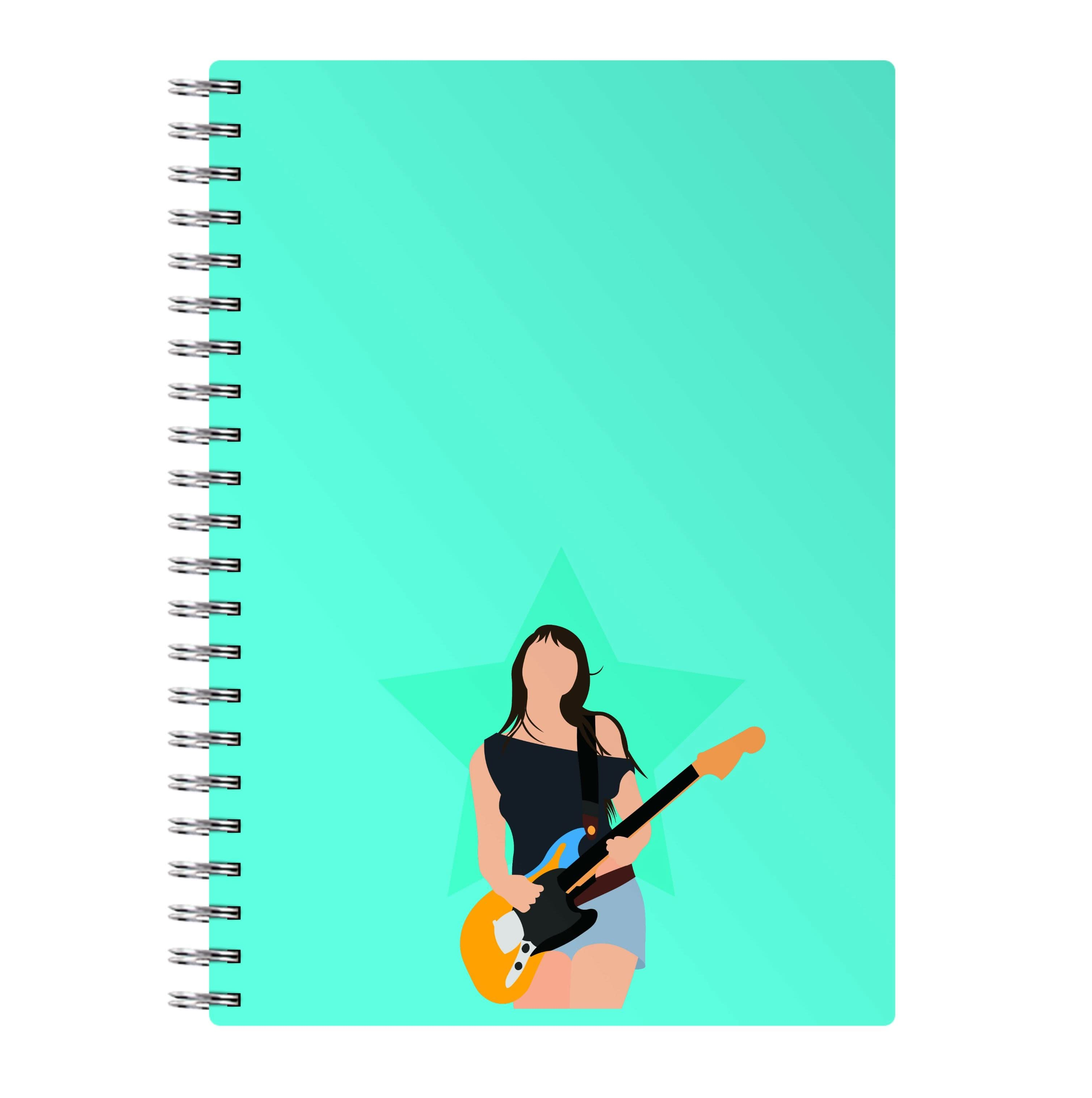 Orange Guitar Notebook