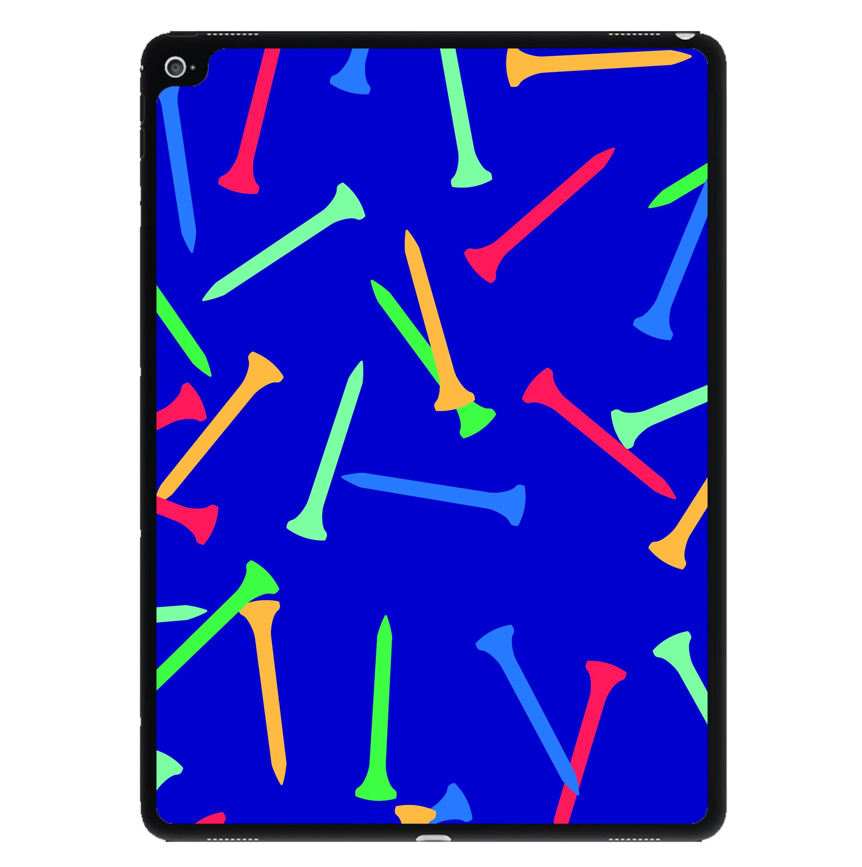 Golf Tees Pattern iPad Case