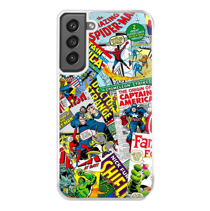 Superhero Comic Comics Pattern Phone Case