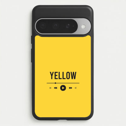 Yellow Music Player Google Pixel 10 Pro XL Case