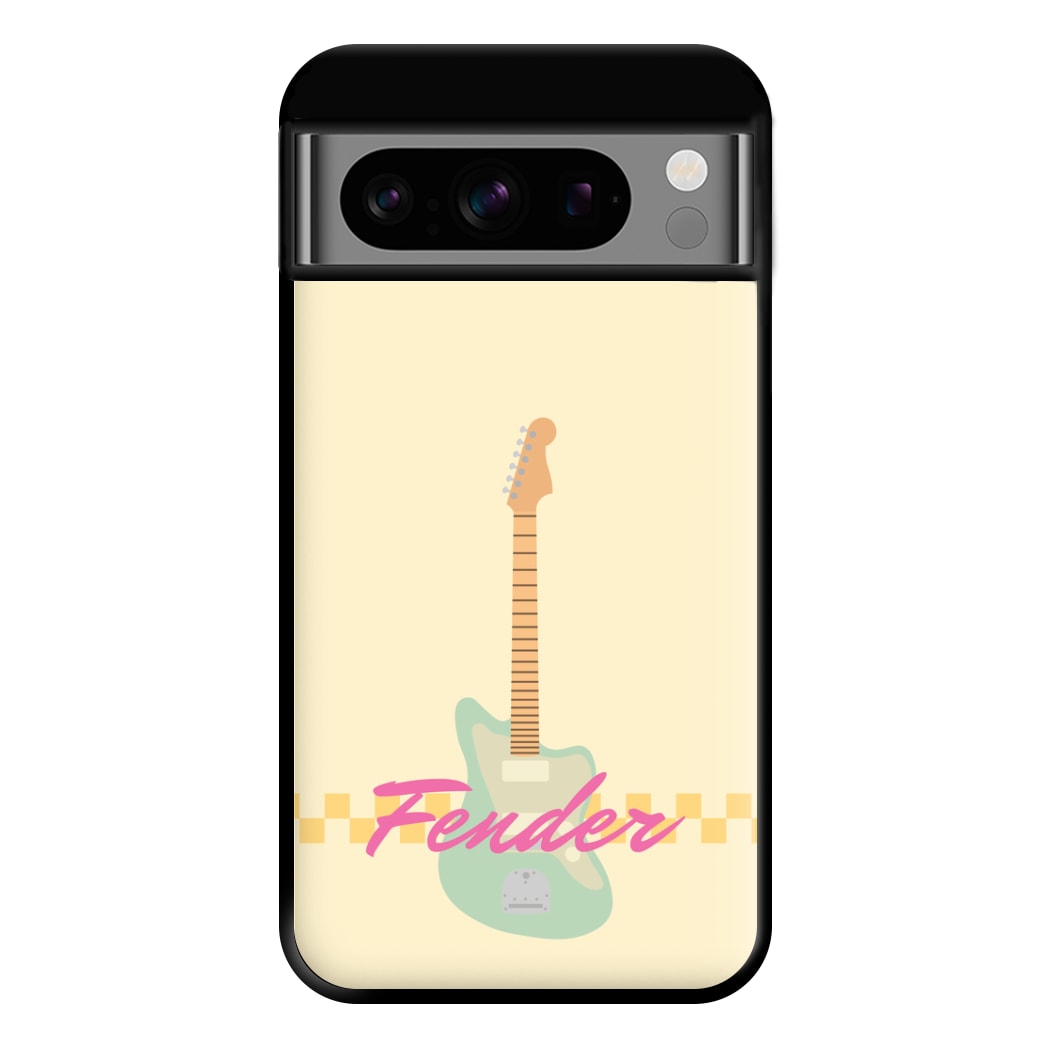 Blue Guitar Fender Google Pixel 8 Pro Case