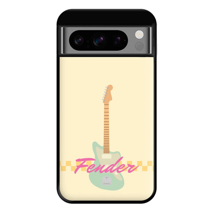 Blue Guitar Fender Google Pixel 8 Pro Case