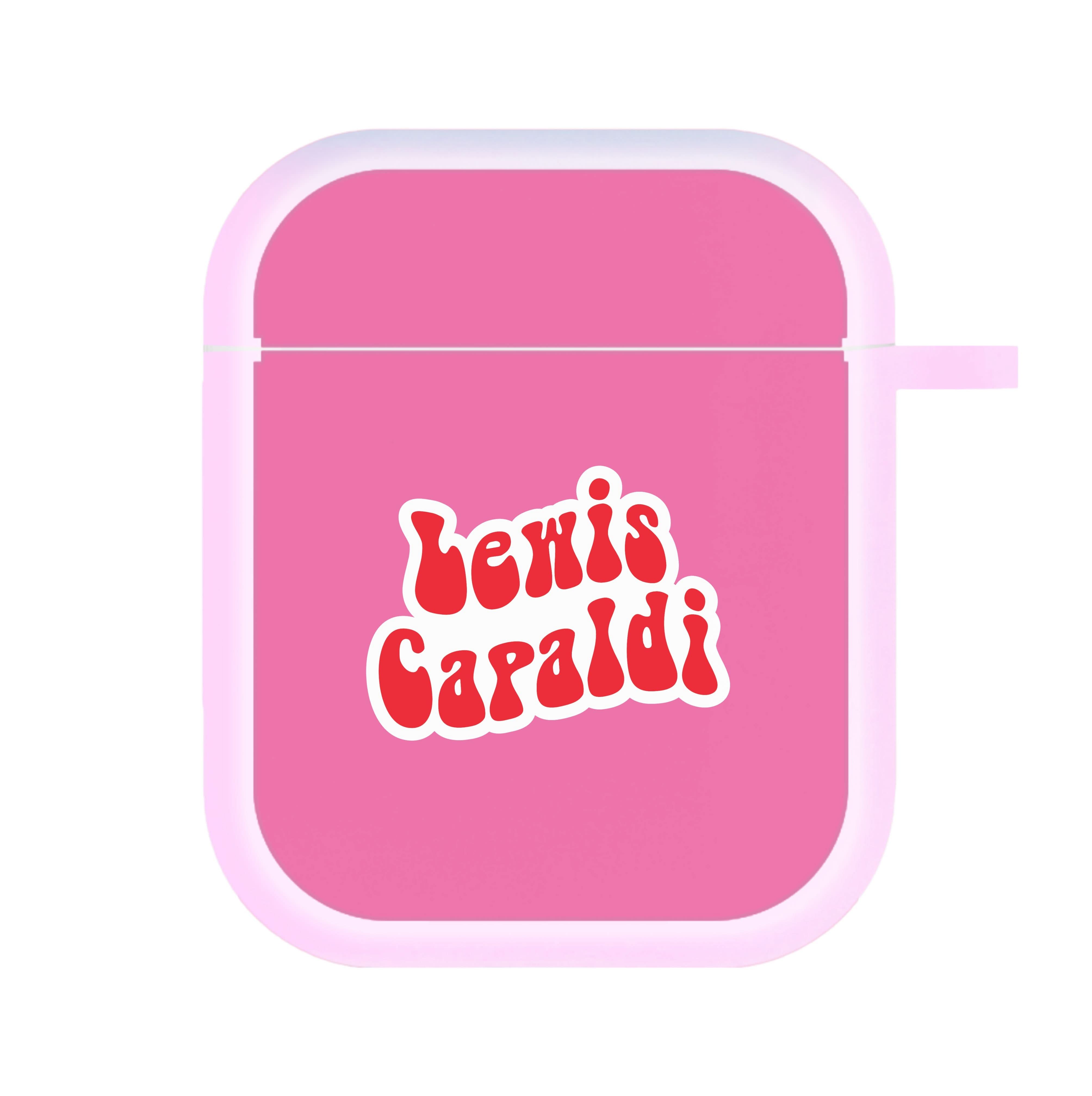 Red Name AirPods Case