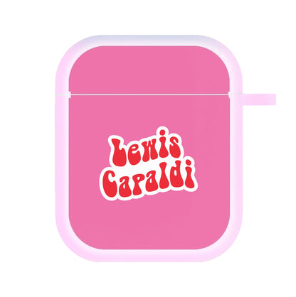 Red Name AirPods Case