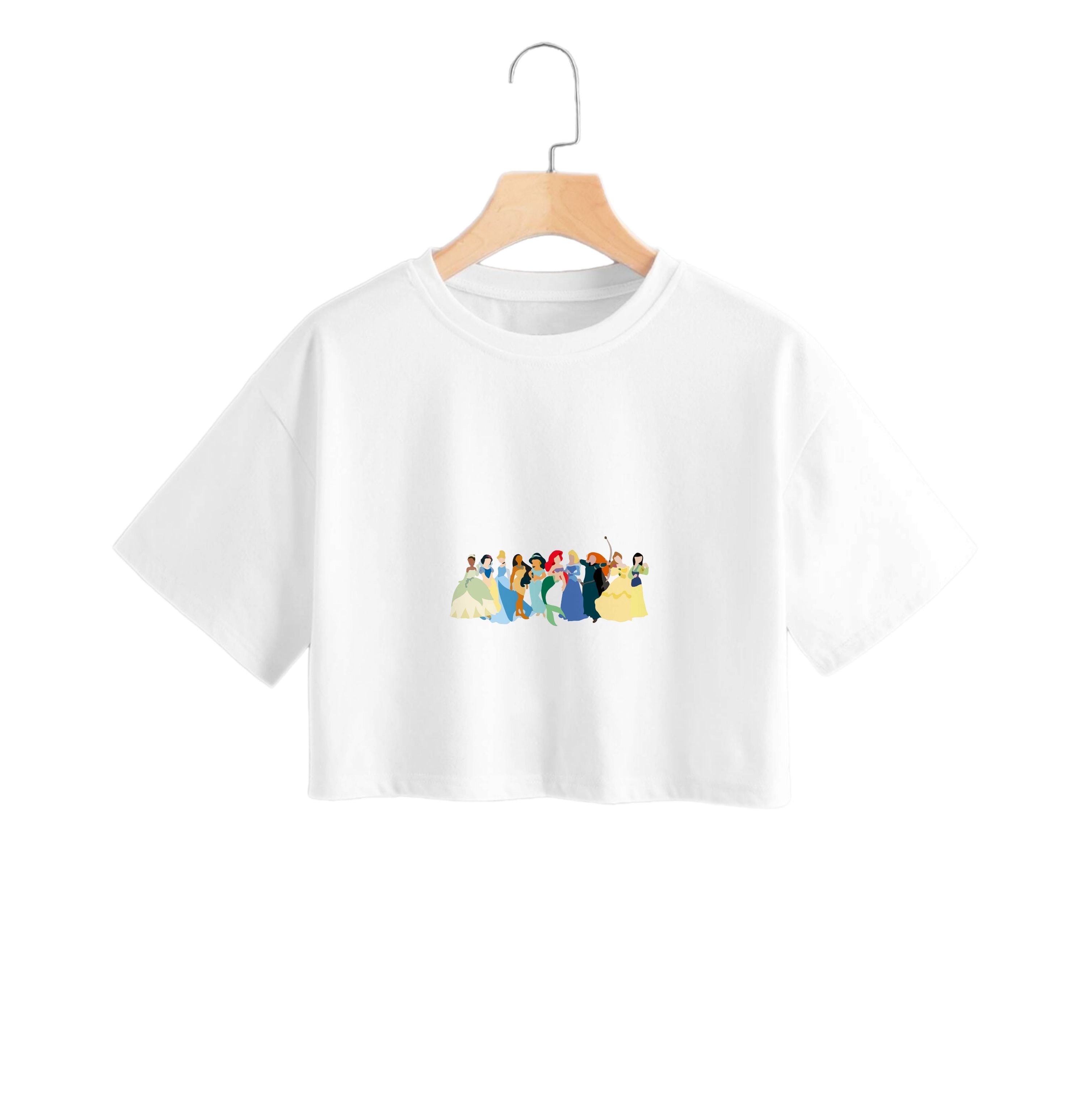 Fairytale Princesses Cast Crop Top