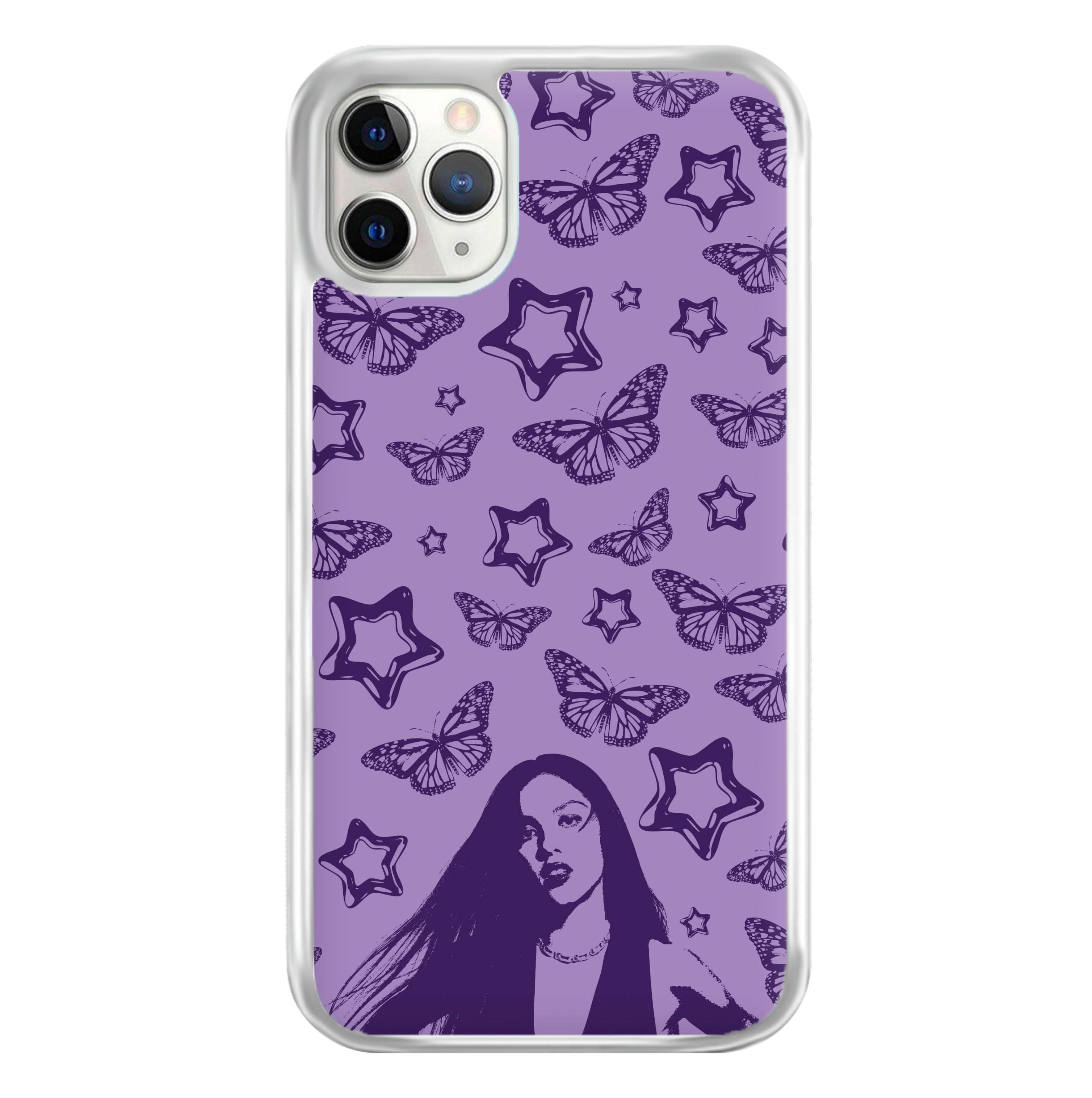 Stars And Butterflies Pattern Phone Case