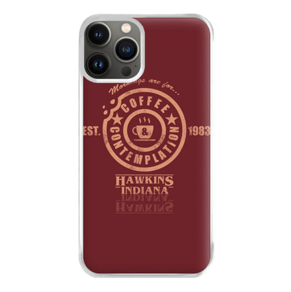 Coffee Contemplation Phone Case