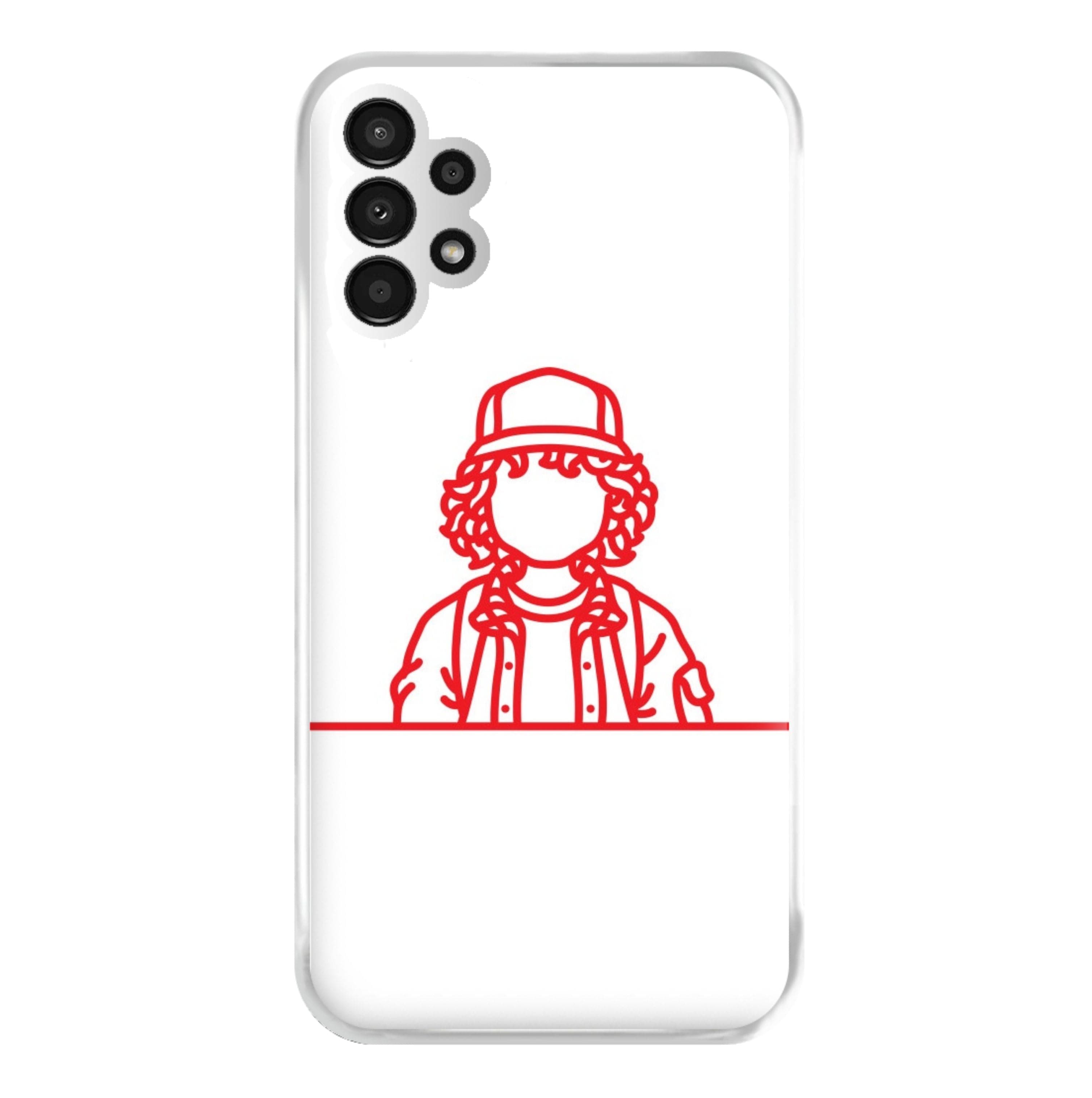 Dustin Outline Phone Case