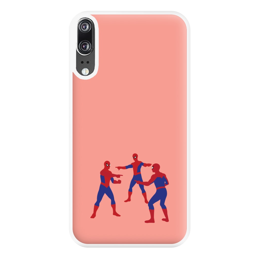 Spider Hero Pointing Meme Huawei P20 Case