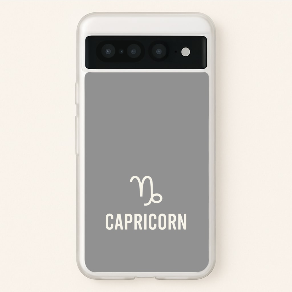 Capricorn Pastel Zodiac Google Pixel 7 Pro Case