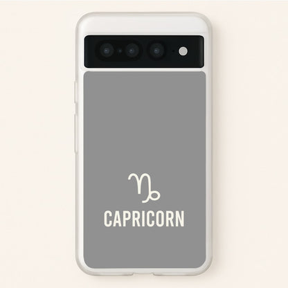 Capricorn Pastel Zodiac Google Pixel 7 Pro Case