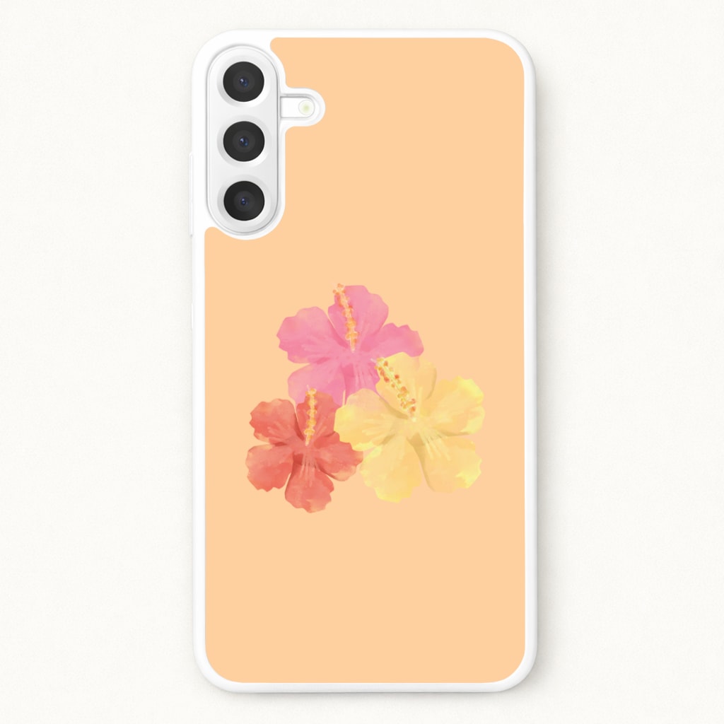 Hibiscus Sunset Galaxy A57 Case