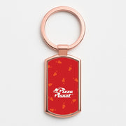 Pizza Planet Pattern  Luxury Keyring 4