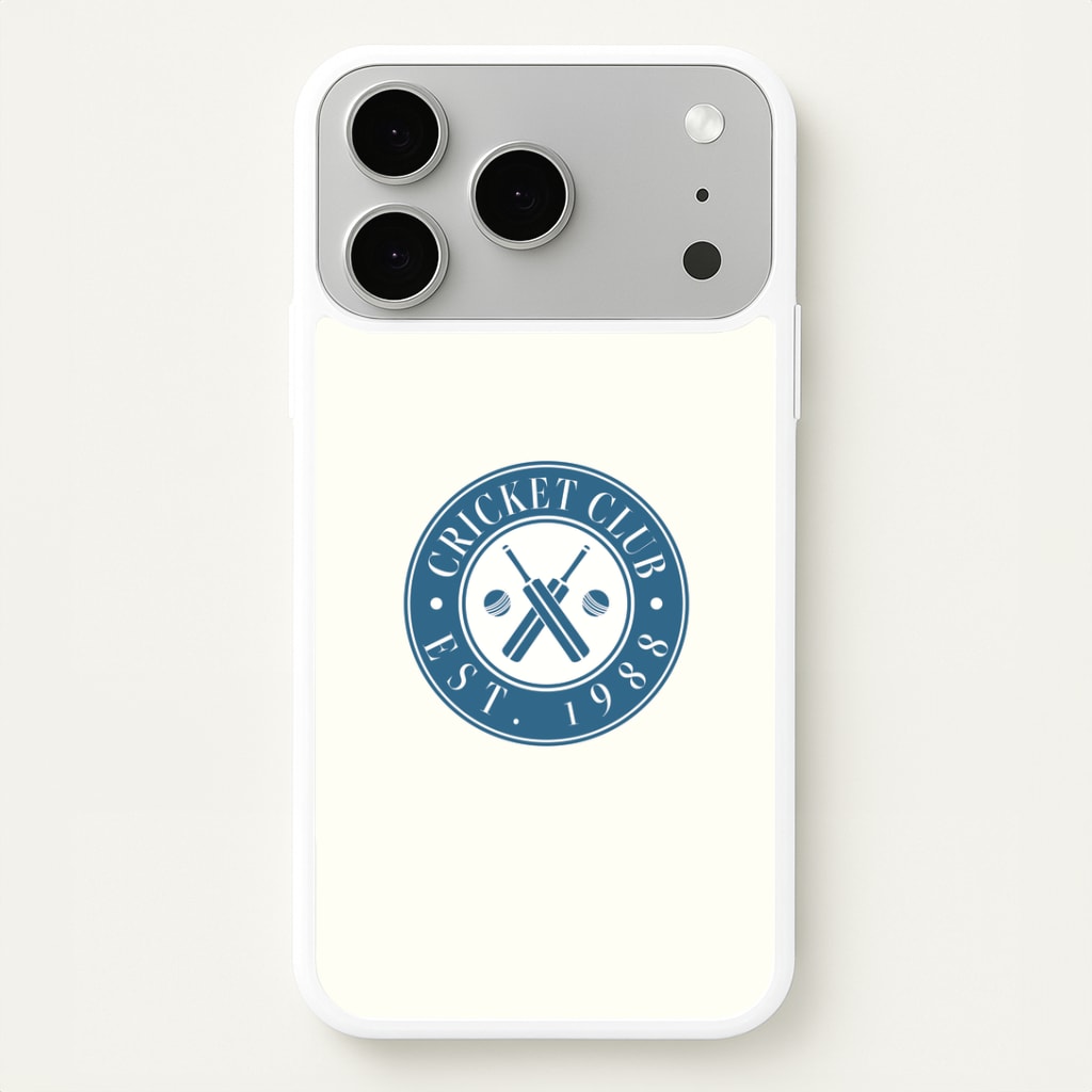 Cricket Badge iPhone 17 Pro Case
