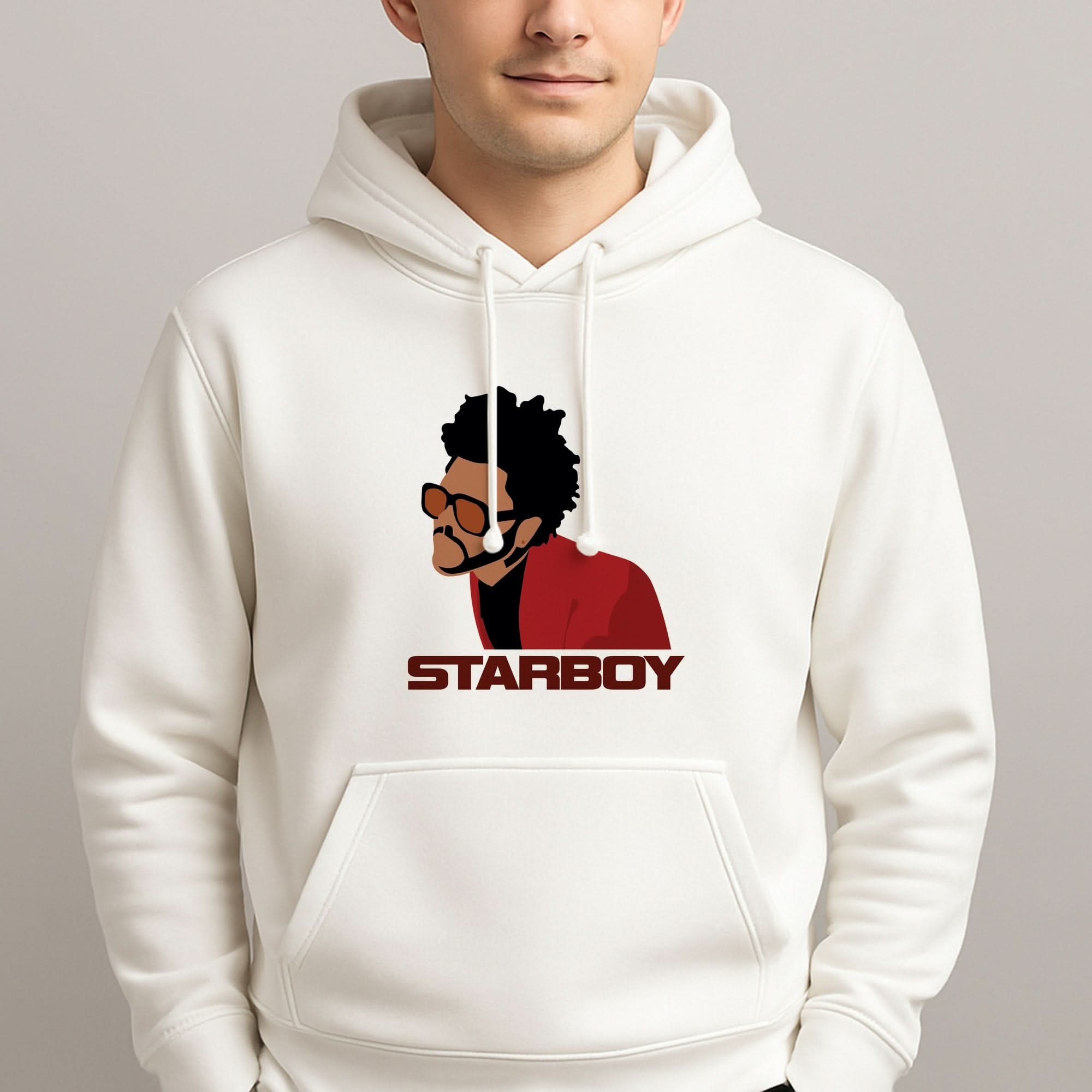 Starboy Singer Title Mens Hoodie