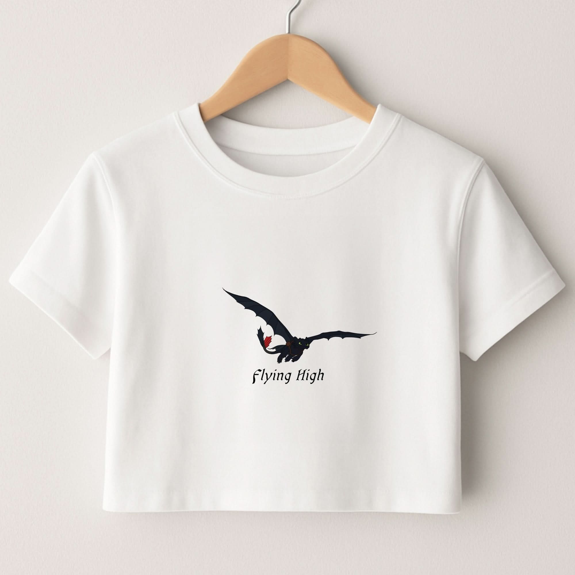 Dragon Flying High Crop top
