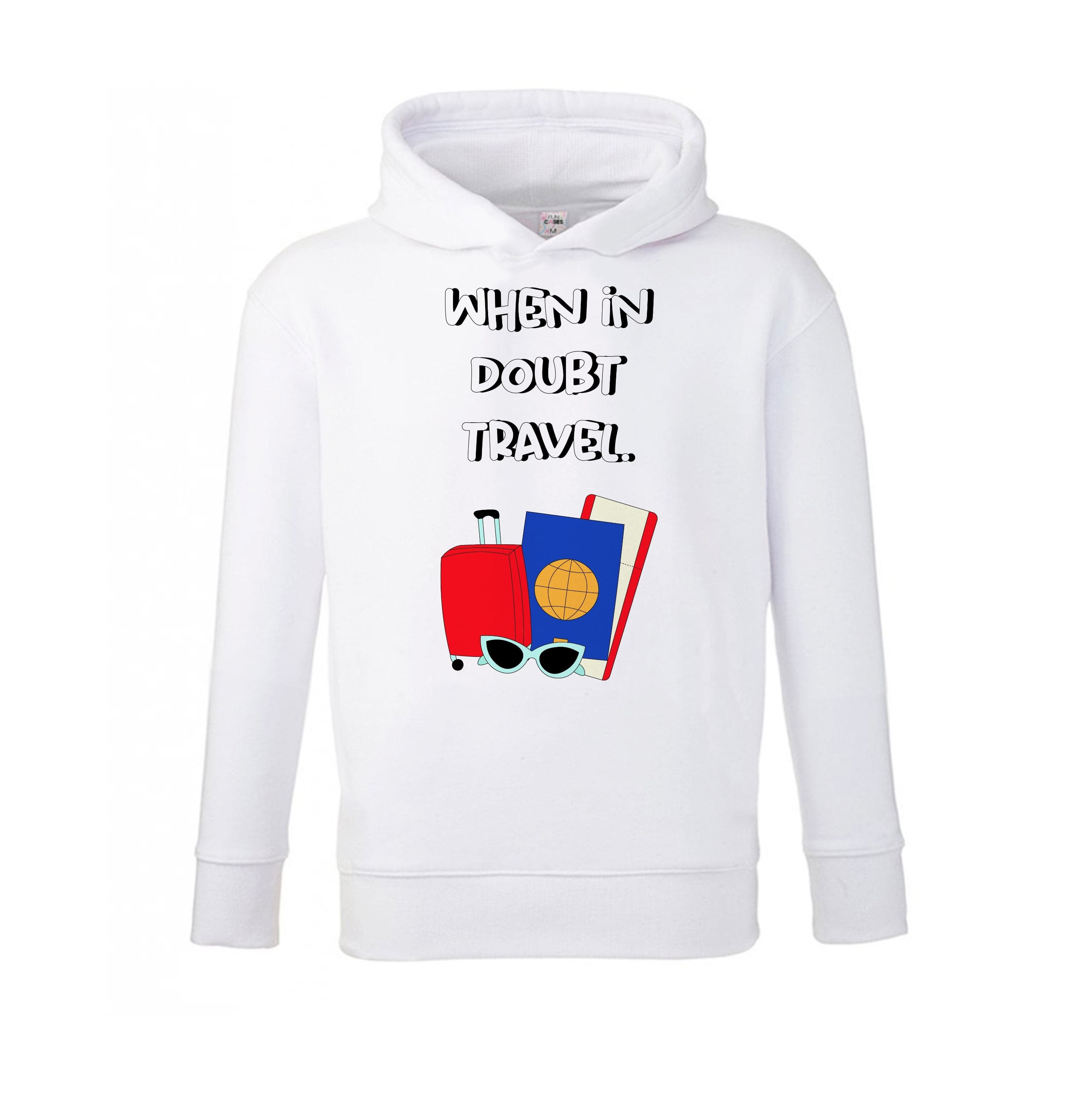 When In Doubt Travel - Travel Kids Hoodie