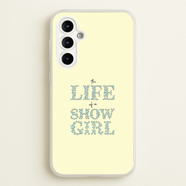 TLOAS Bedazzled Writing Galaxy A54 Case