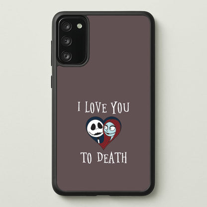 I Love You To Death Heart Galaxy S20 Case