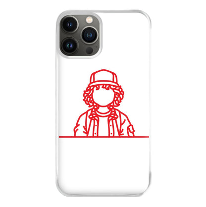 Dustin Outline Phone Case