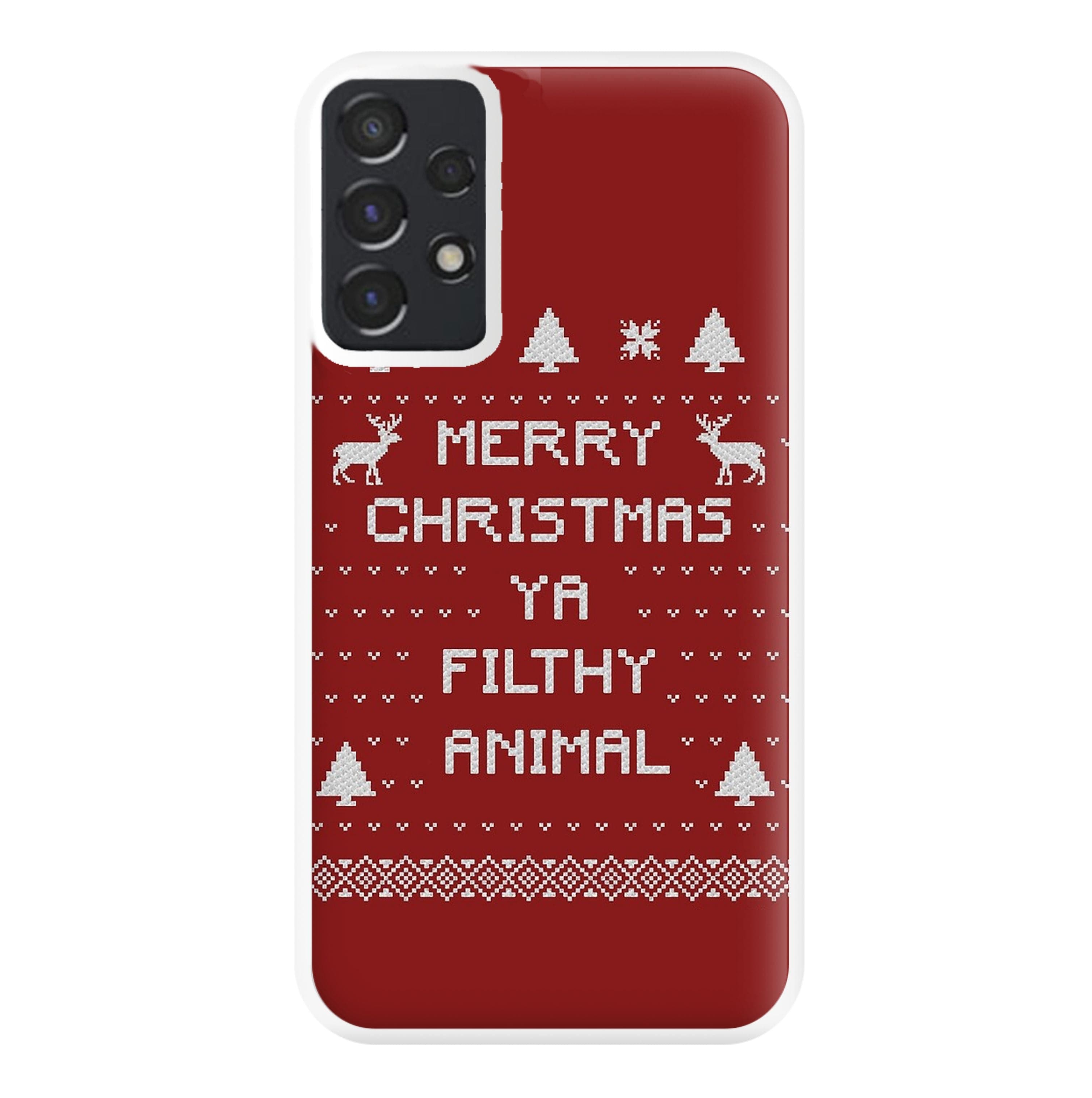 Merry Christmas Ya Filthy Animal Phone Case