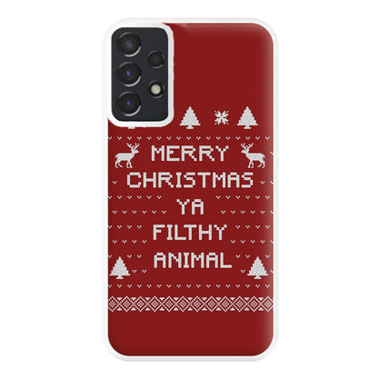 Merry Christmas Ya Filthy Animal Phone Case