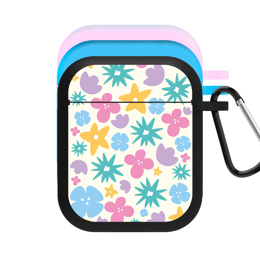 Playful Flowers - Floral Patterns AirPods Case