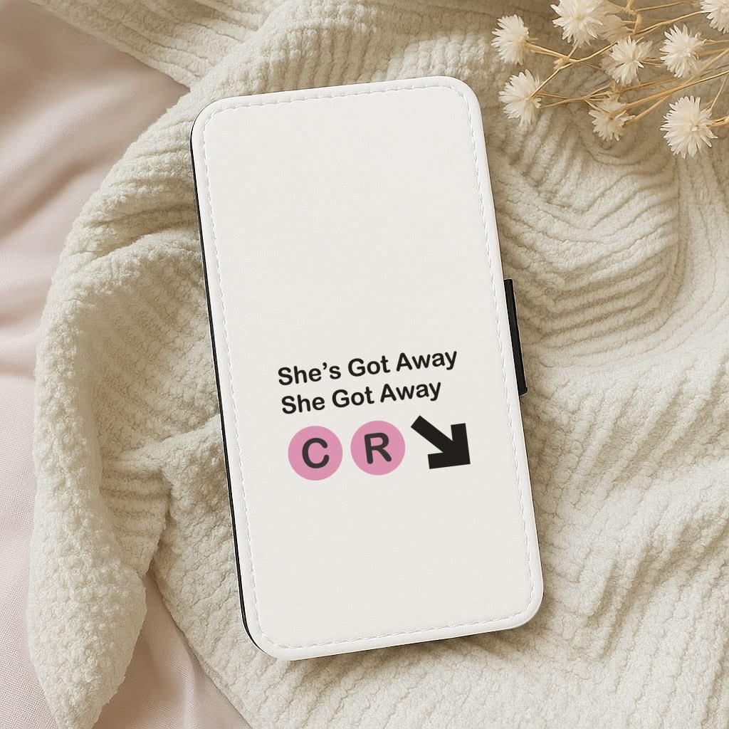 She Got Away Leather Phone Case